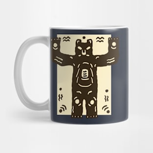 Bear sign art Mug